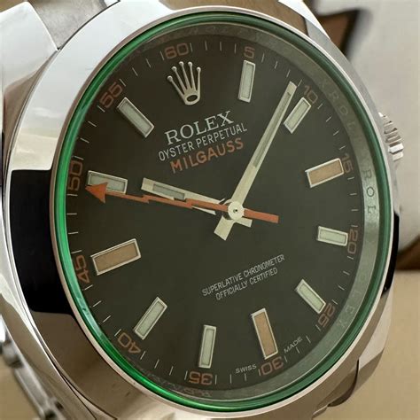 corona sui vetri zaffiro rolex milgauss|In.